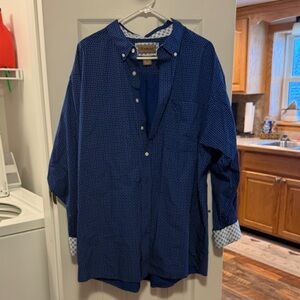 Ariat Men's Navy Blue Shirt